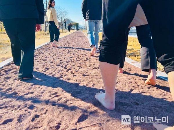 안동시, 걷기 좋은 길 ‘맨발로’조성